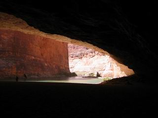 Redwall Cavern.  It is bigger than it looks from outside.